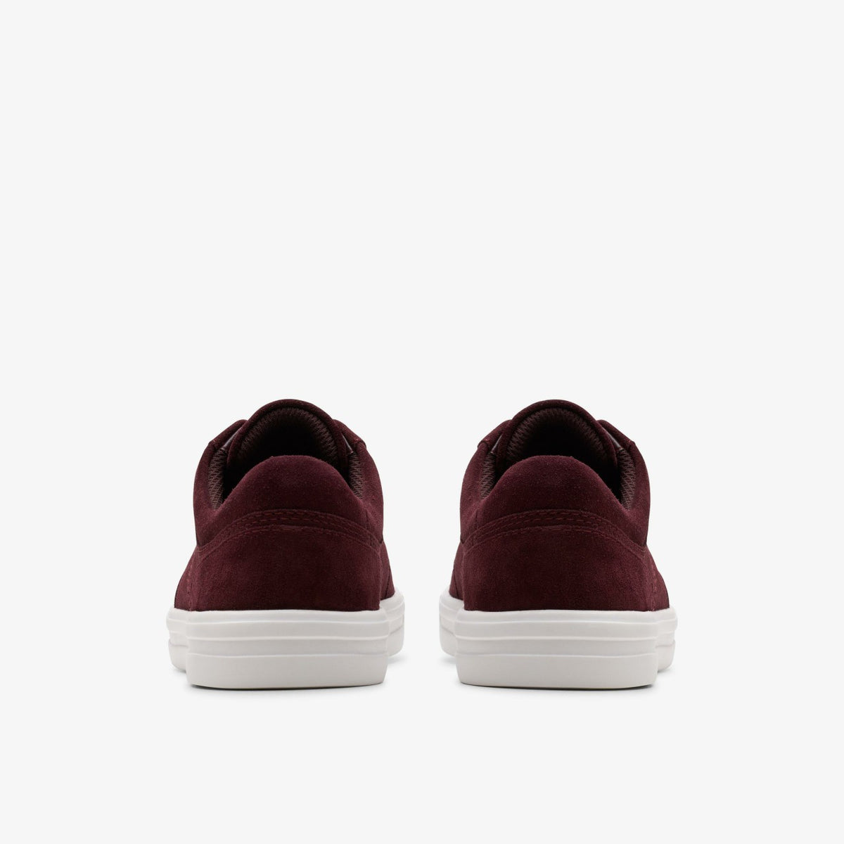 Clarks Makea Court Burgundy Suede