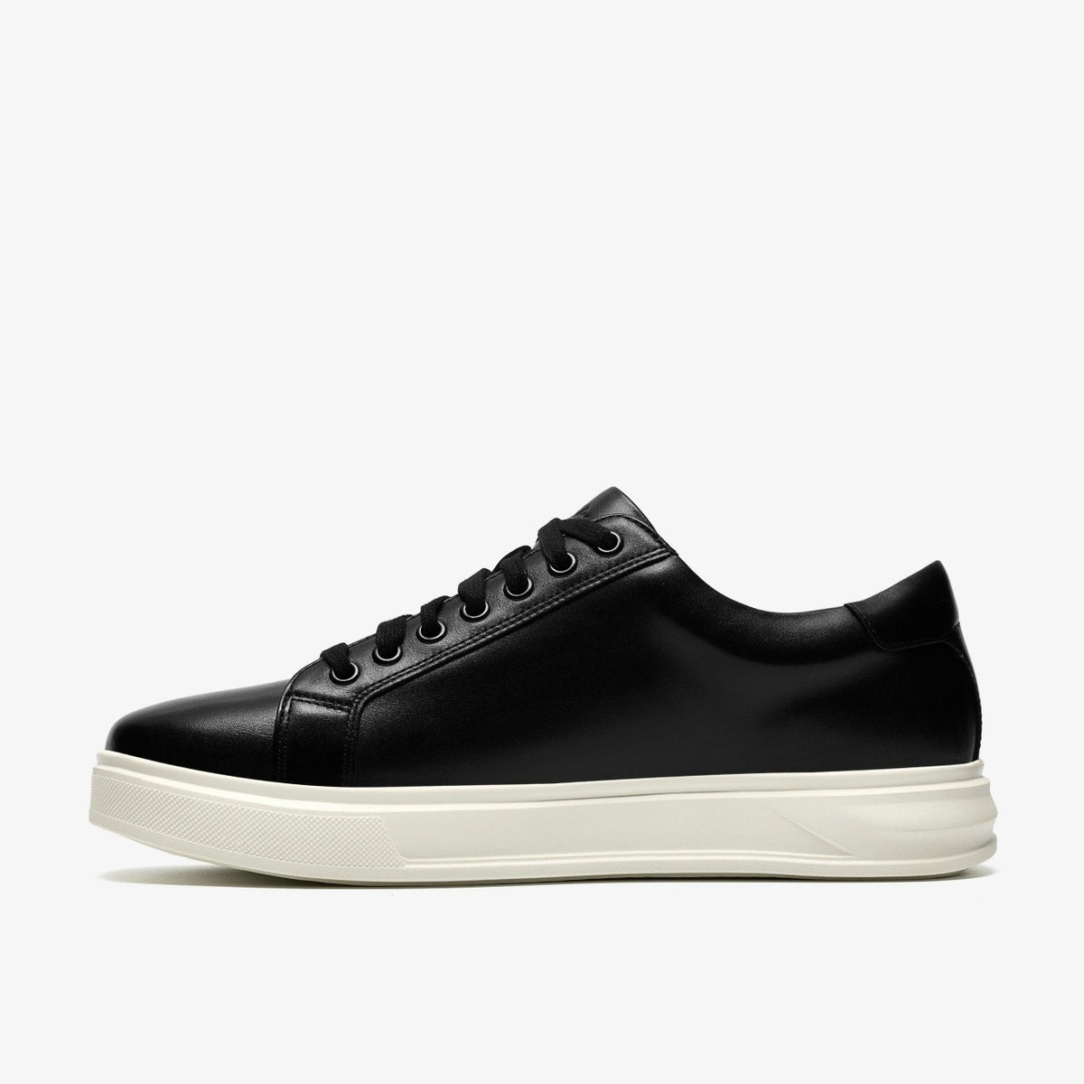 Clarks Goswell Tie Black Leather