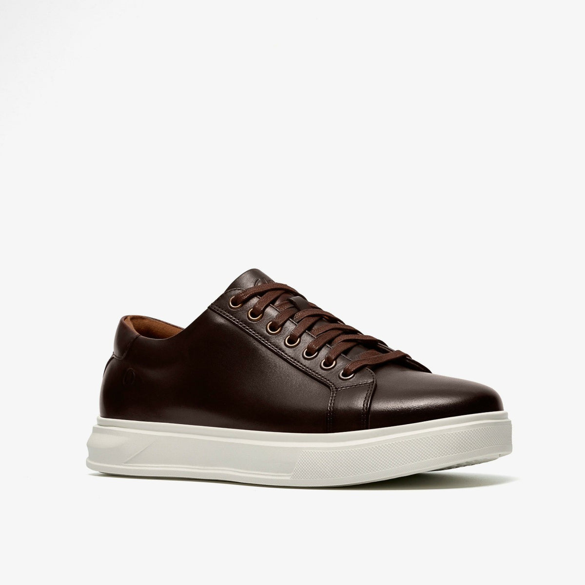 Clarks Goswell Tie Brown Leather