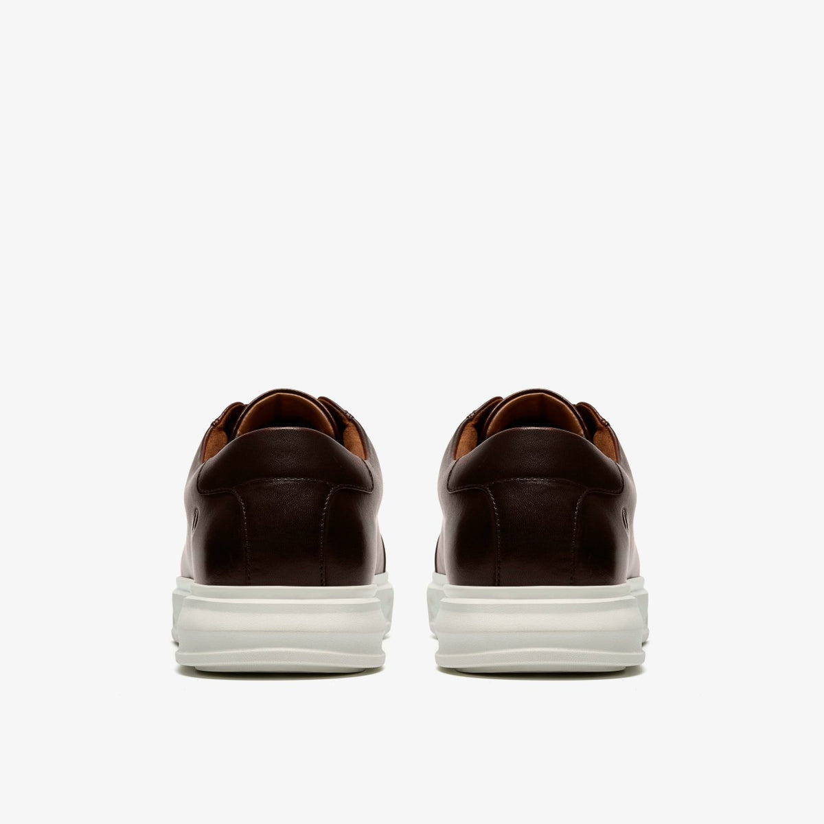 Clarks Goswell Tie Brown Leather