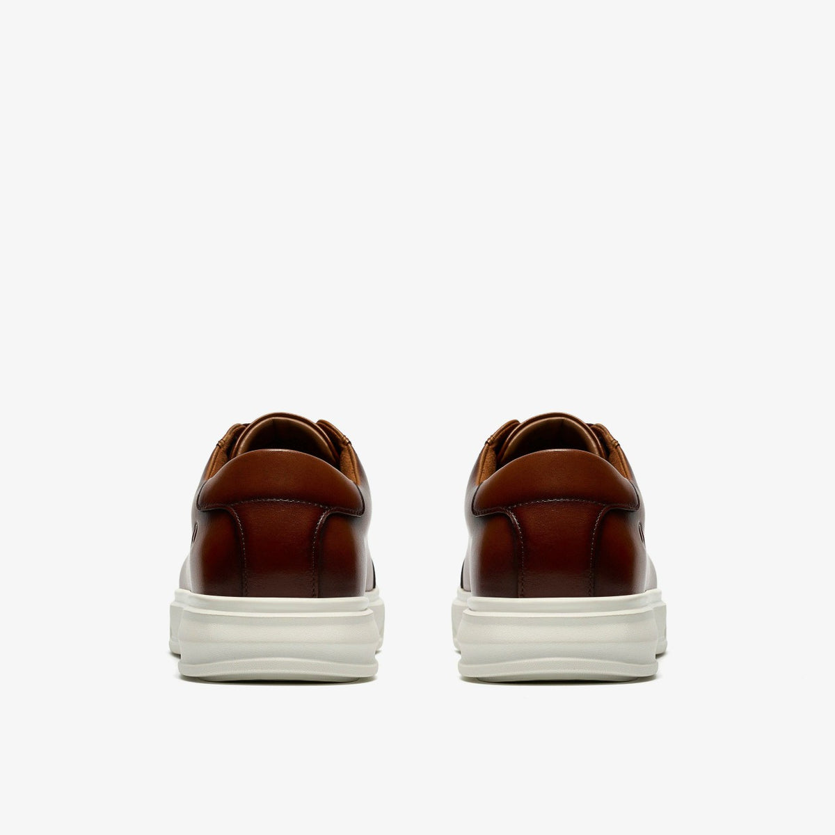 Clarks Goswell Tie Tan Leather