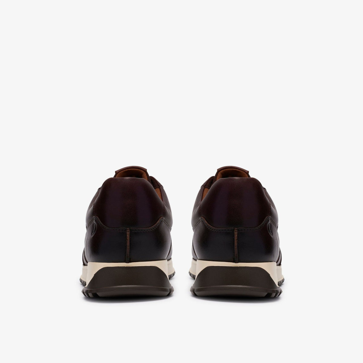 Clarks Radwell Tie Brown Leather