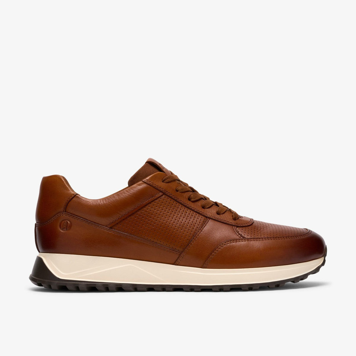 Clarks Radwell Tie Tan Leather