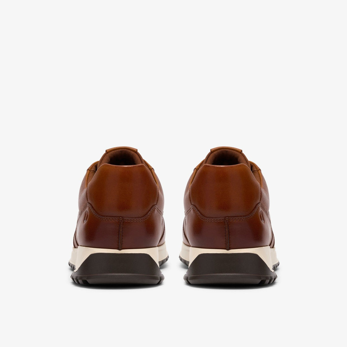 Clarks Radwell Tie Tan Leather