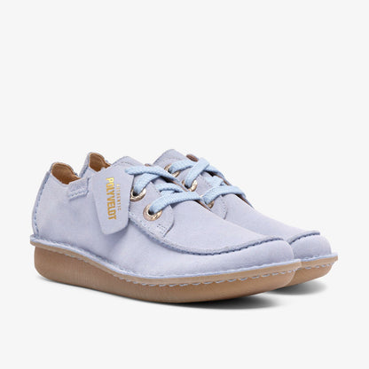 Clarks Funny Dream Light Blue Suede