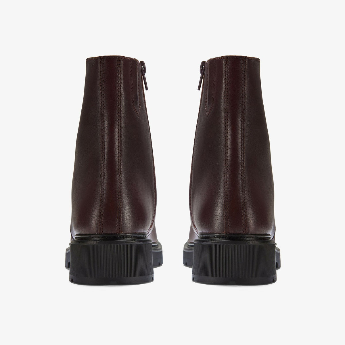 Clarks Lauryl Zip Merlot Leather