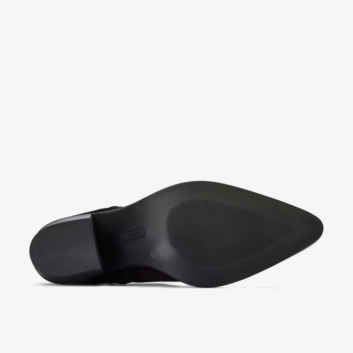Clarks Jesse Zip Black Suede
