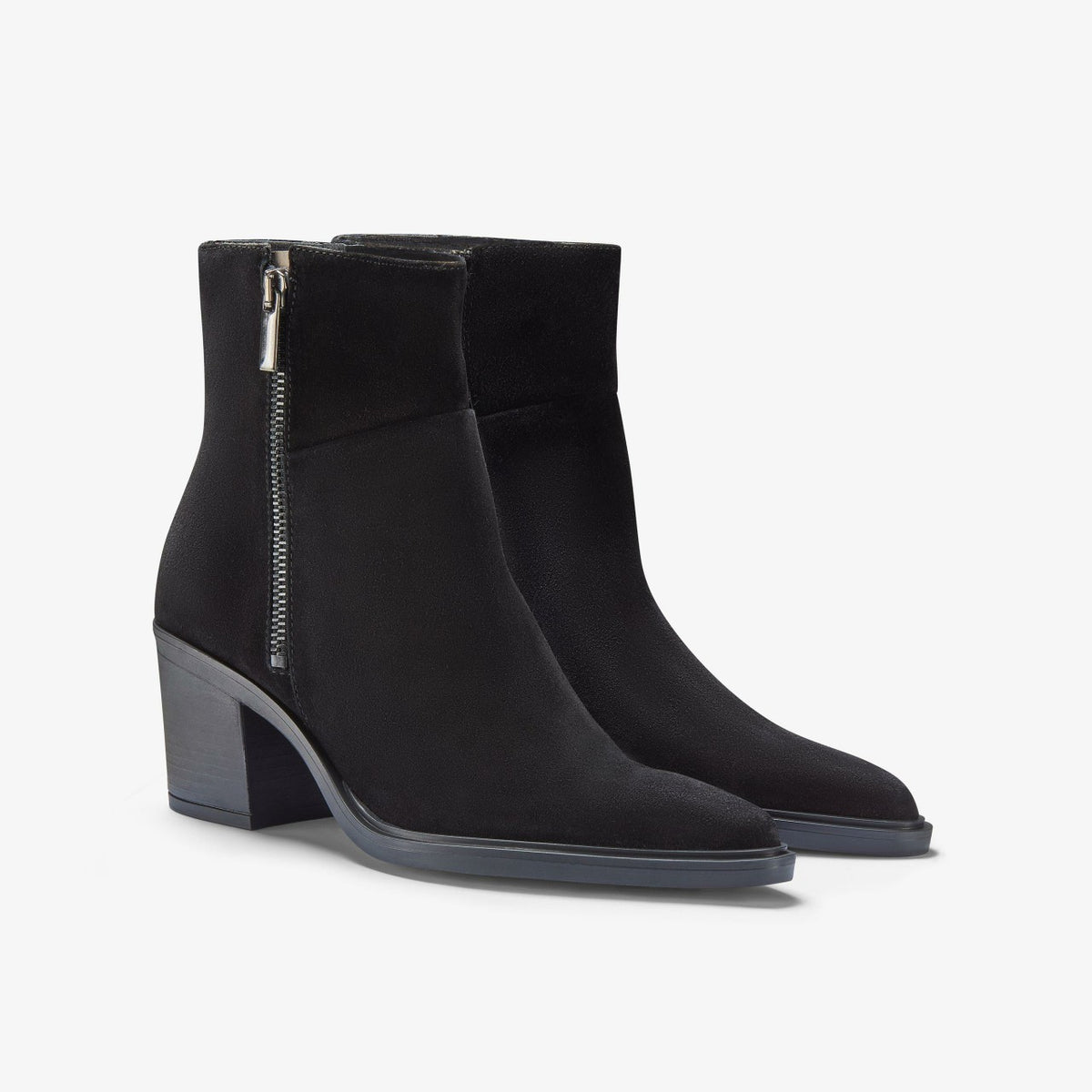 Clarks Jesse Zip Black Suede