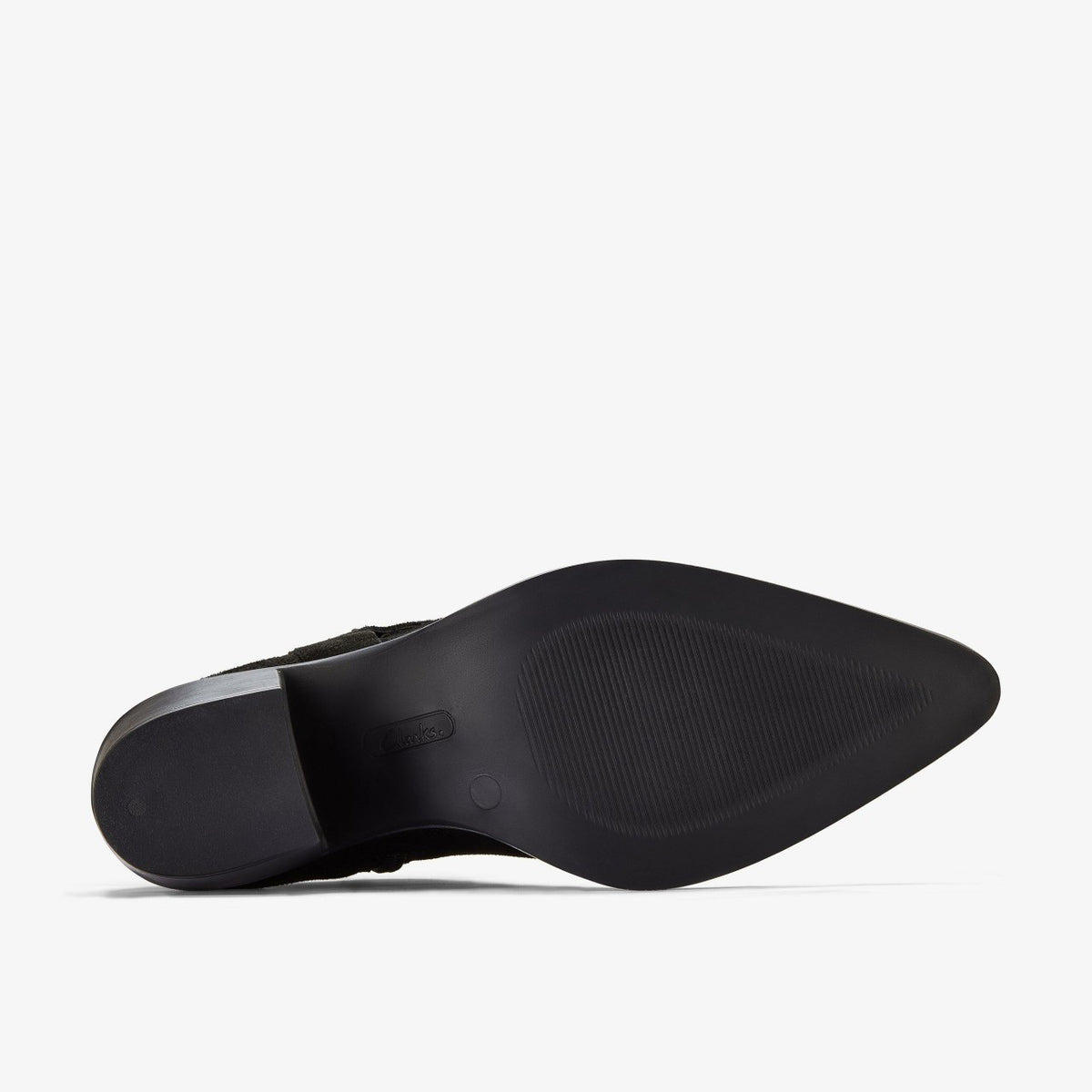Clarks Jesse Buckle Black Suede