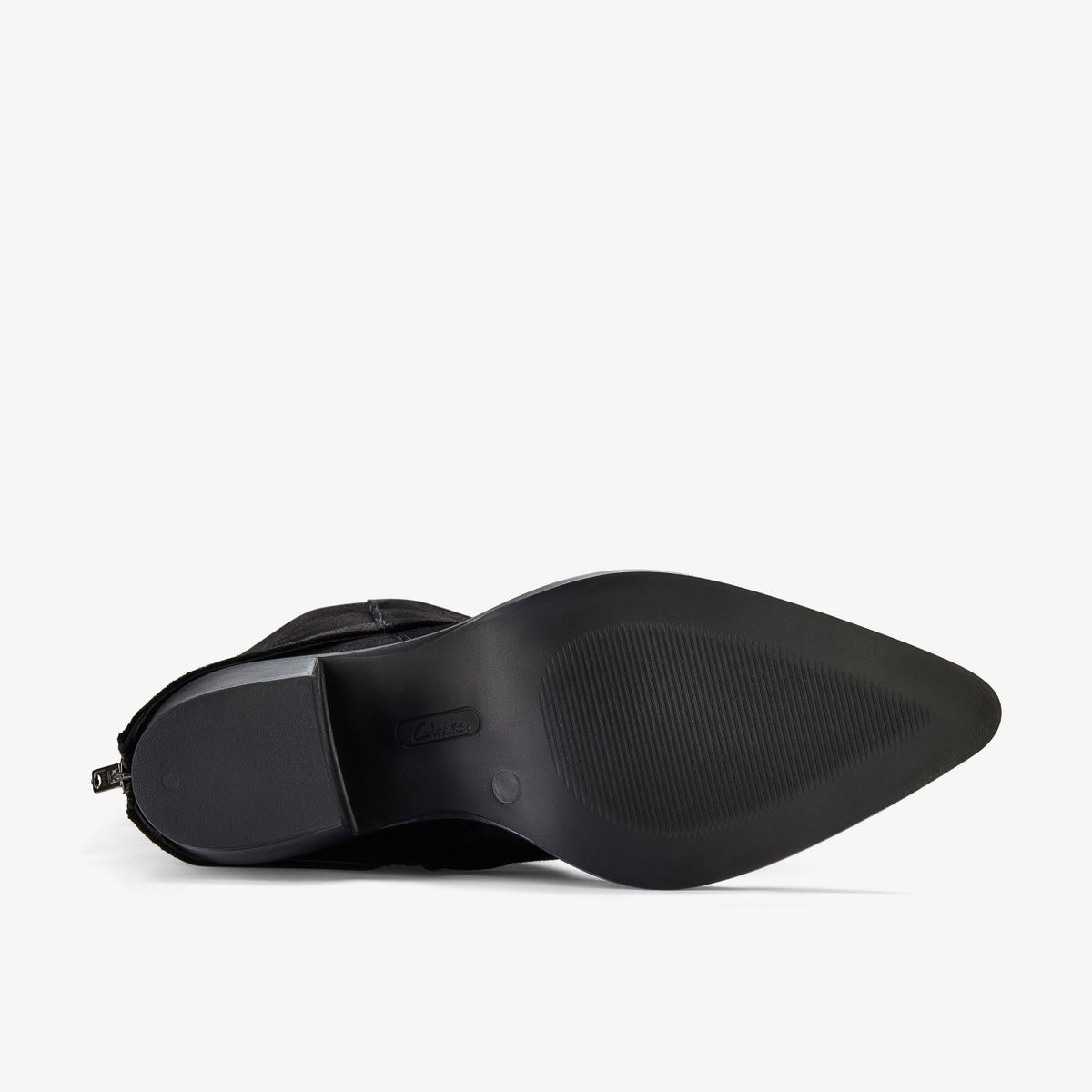Clarks Jesse Mid Black Suede