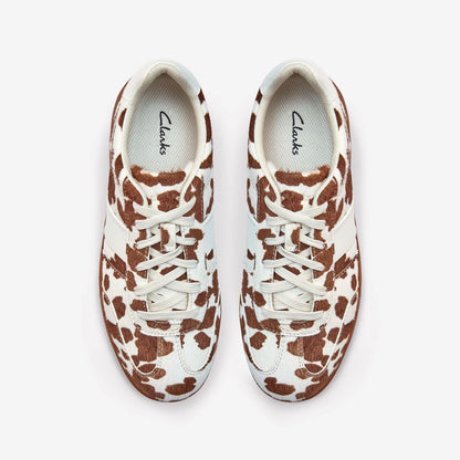 Clarks Seco Speed Cow Print