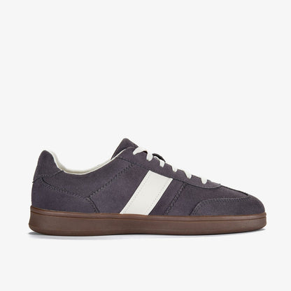 Clarks Seco Speed Dark Grey Suede