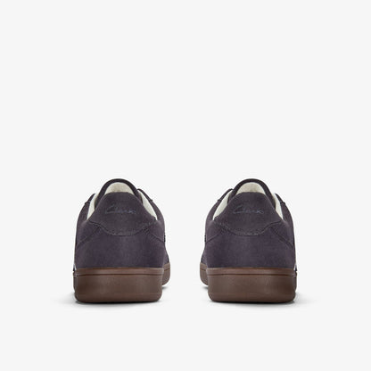 Clarks Seco Speed Dark Grey Suede