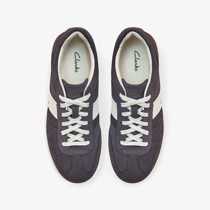 Clarks Seco Speed Dark Grey Suede