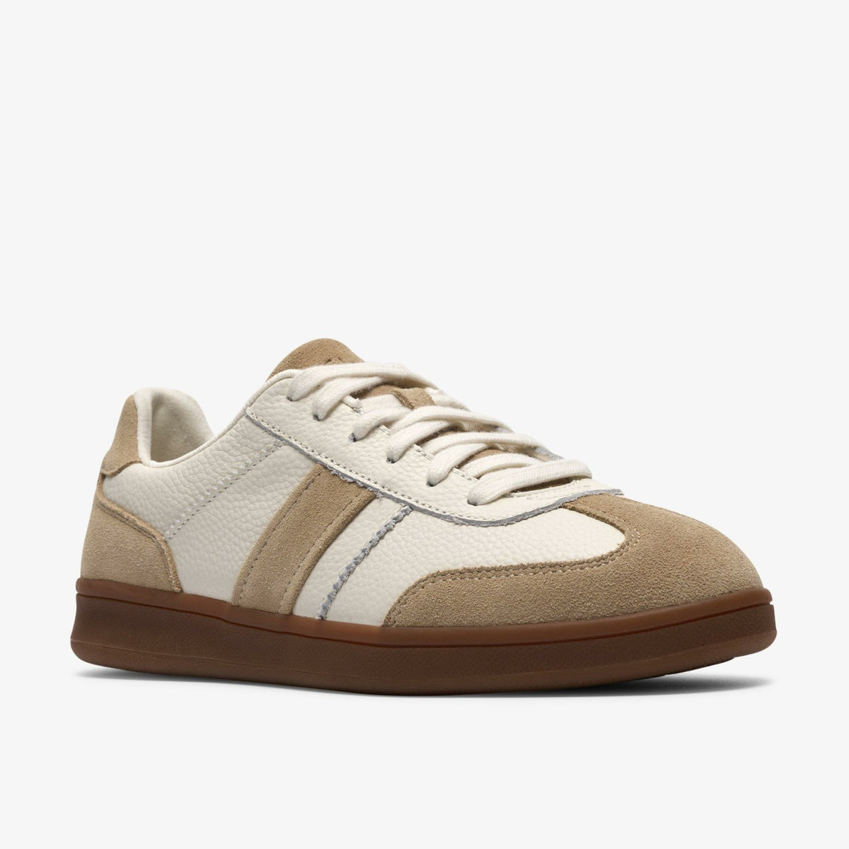Clarks Seco Speed White Combination Leather