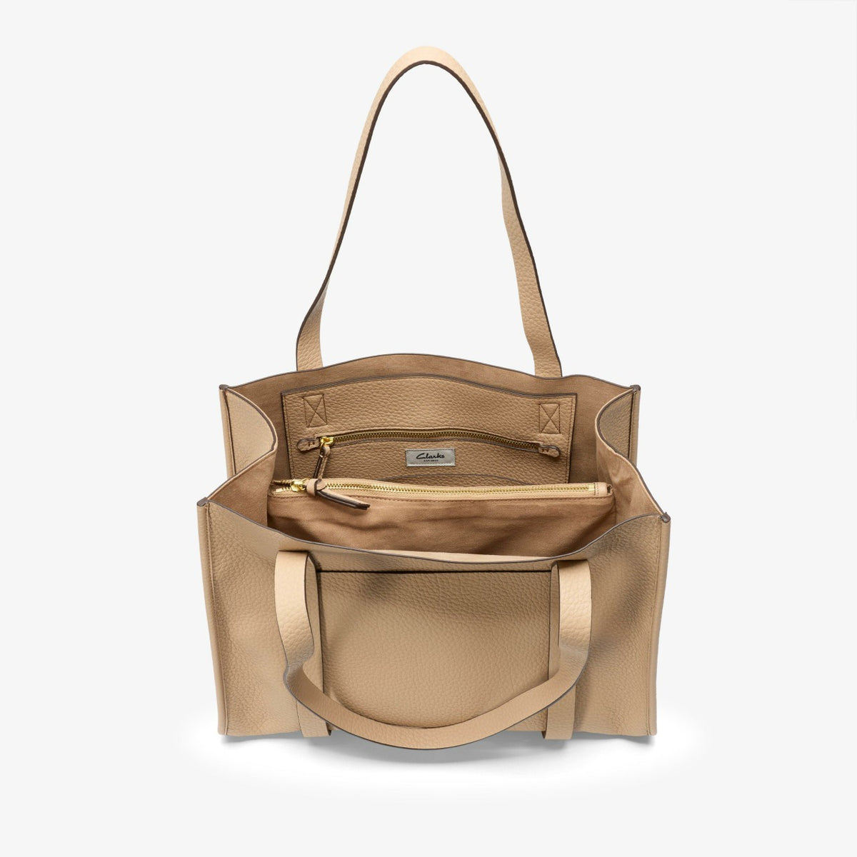 Clarks Shopper Tote Beige