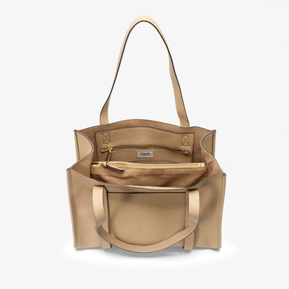 Clarks Shopper Tote Beige