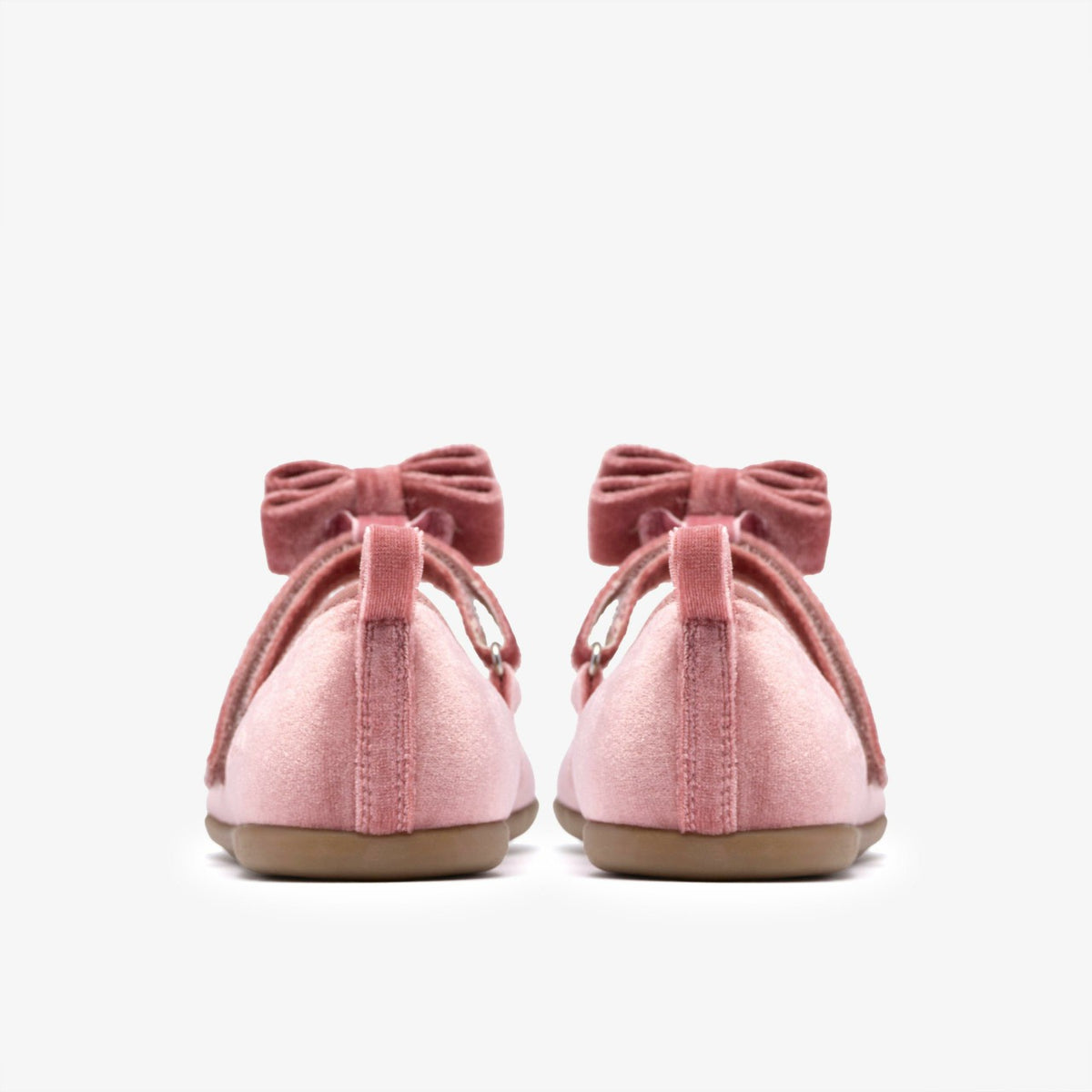 Clarks Charm Bow Kid Dusty Pink