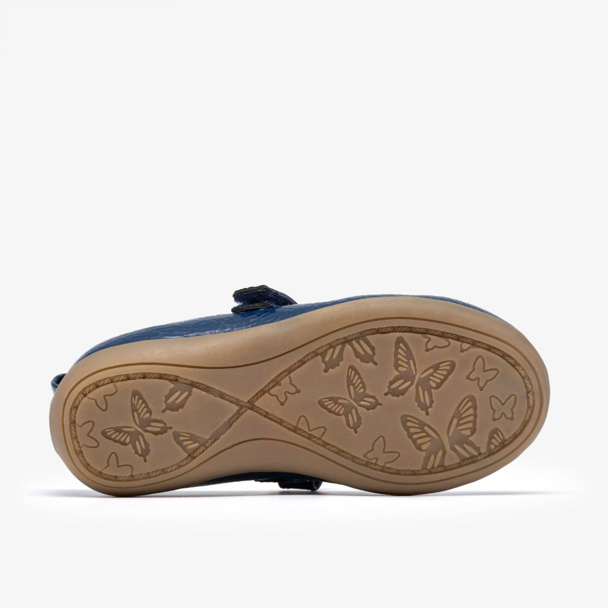 Clarks Charm Bow Toddler Navy Patent