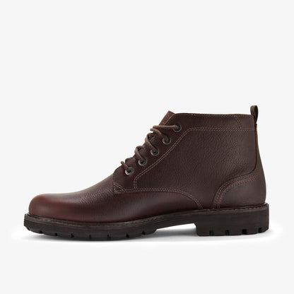 Clarks Batcombe Mix Dark Brown Leather