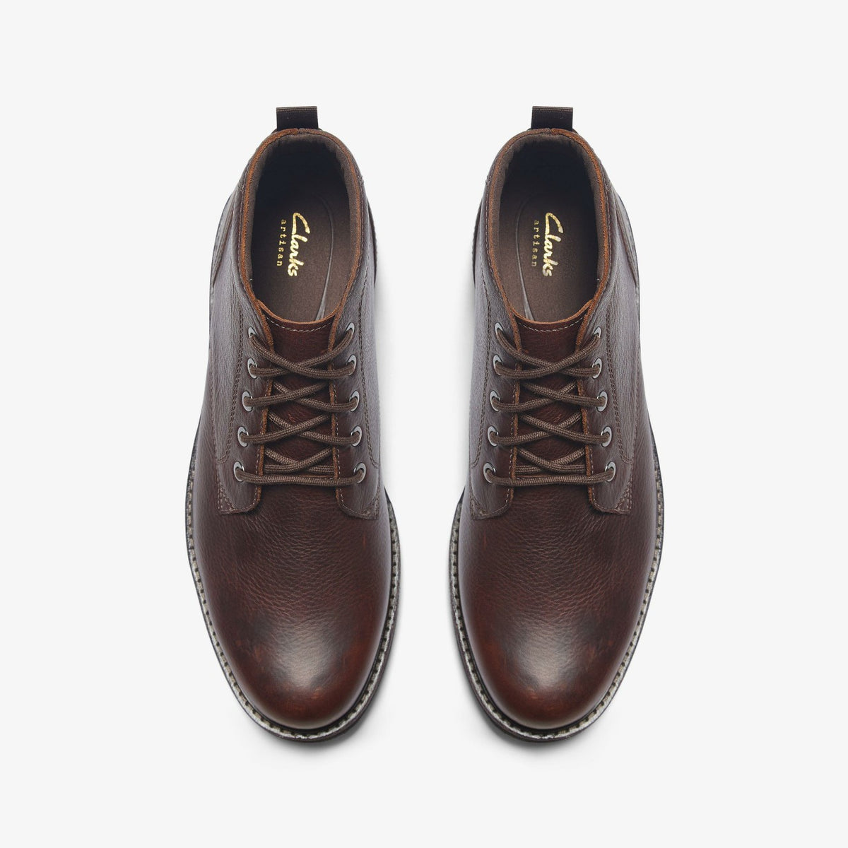 Clarks Batcombe Mix Dark Brown Leather