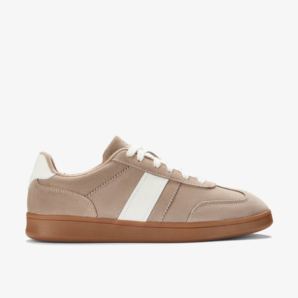 Clarks Seco Speed Light Brown Suede