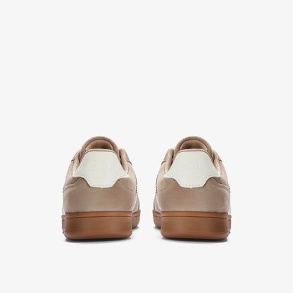 Clarks Seco Speed Light Brown Suede