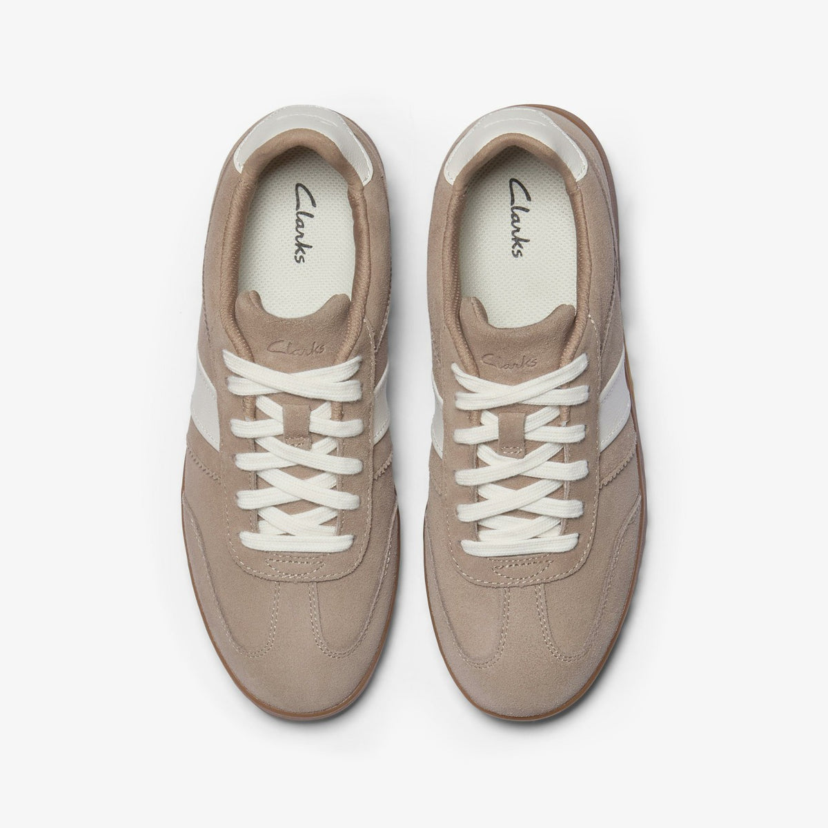 Clarks Seco Speed Light Brown Suede