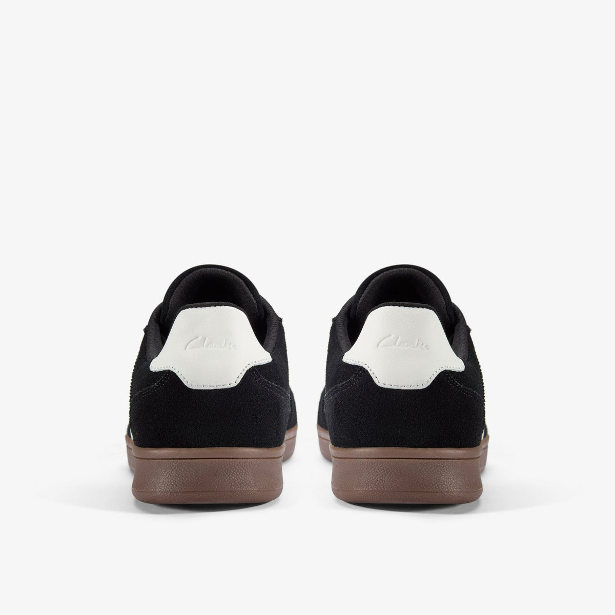 Clarks Seco Speed Black Suede