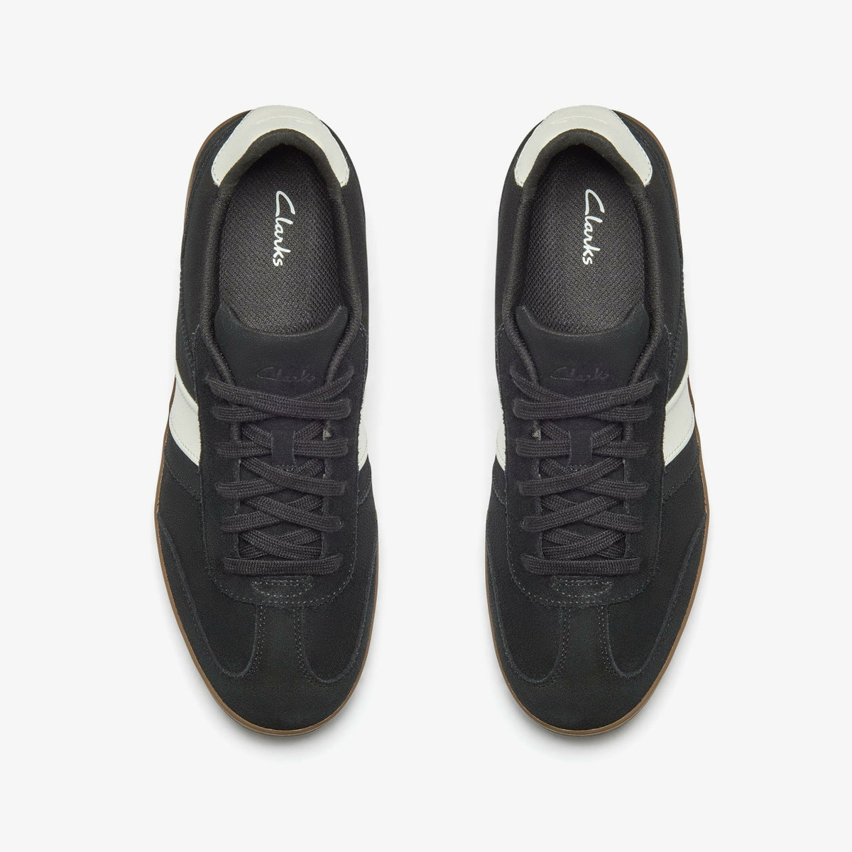Clarks Seco Speed Black Suede