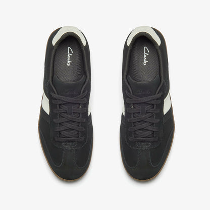 Clarks Seco Speed Black Suede