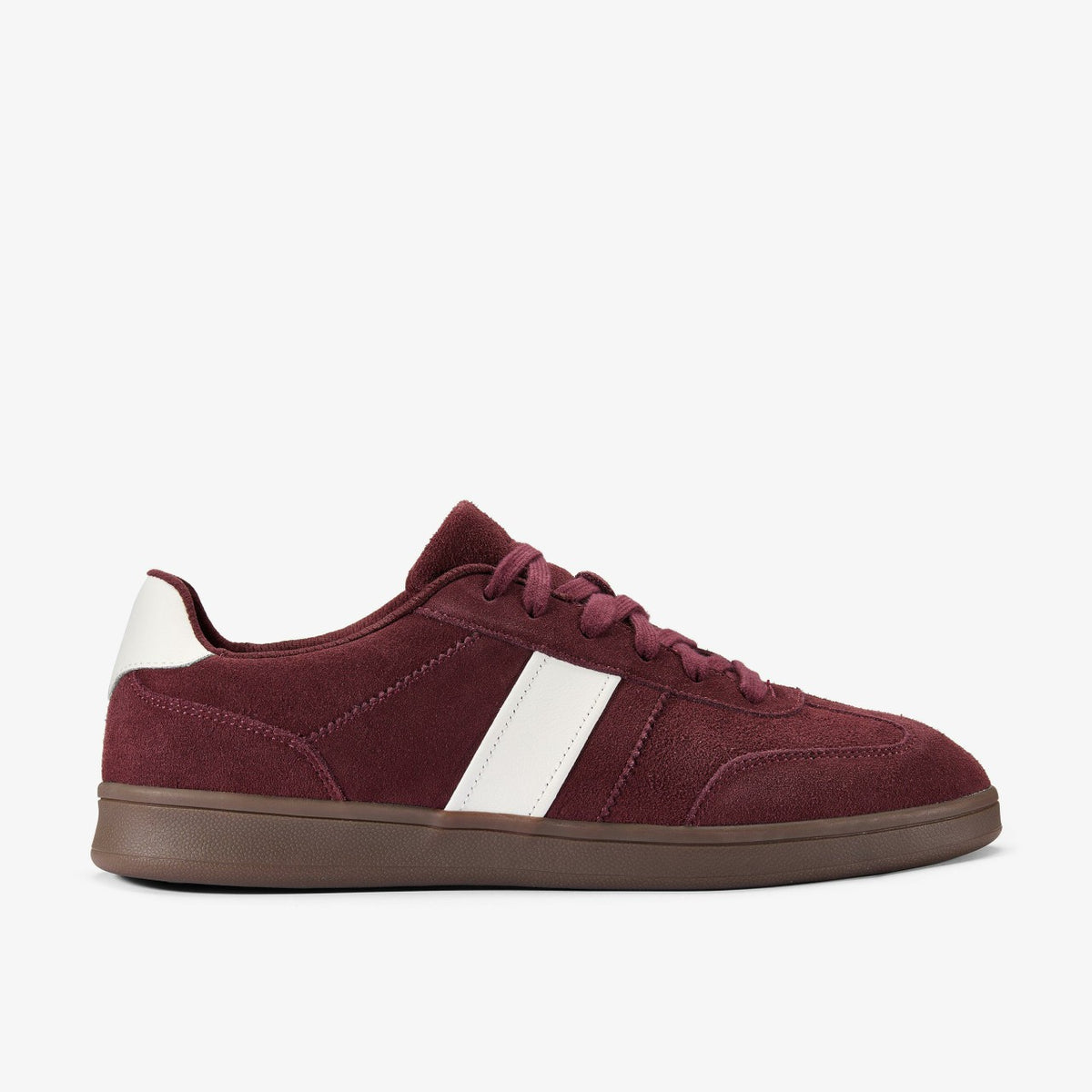 Clarks Seco Speed Burgundy Suede
