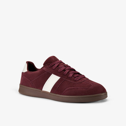Clarks Seco Speed Burgundy Suede