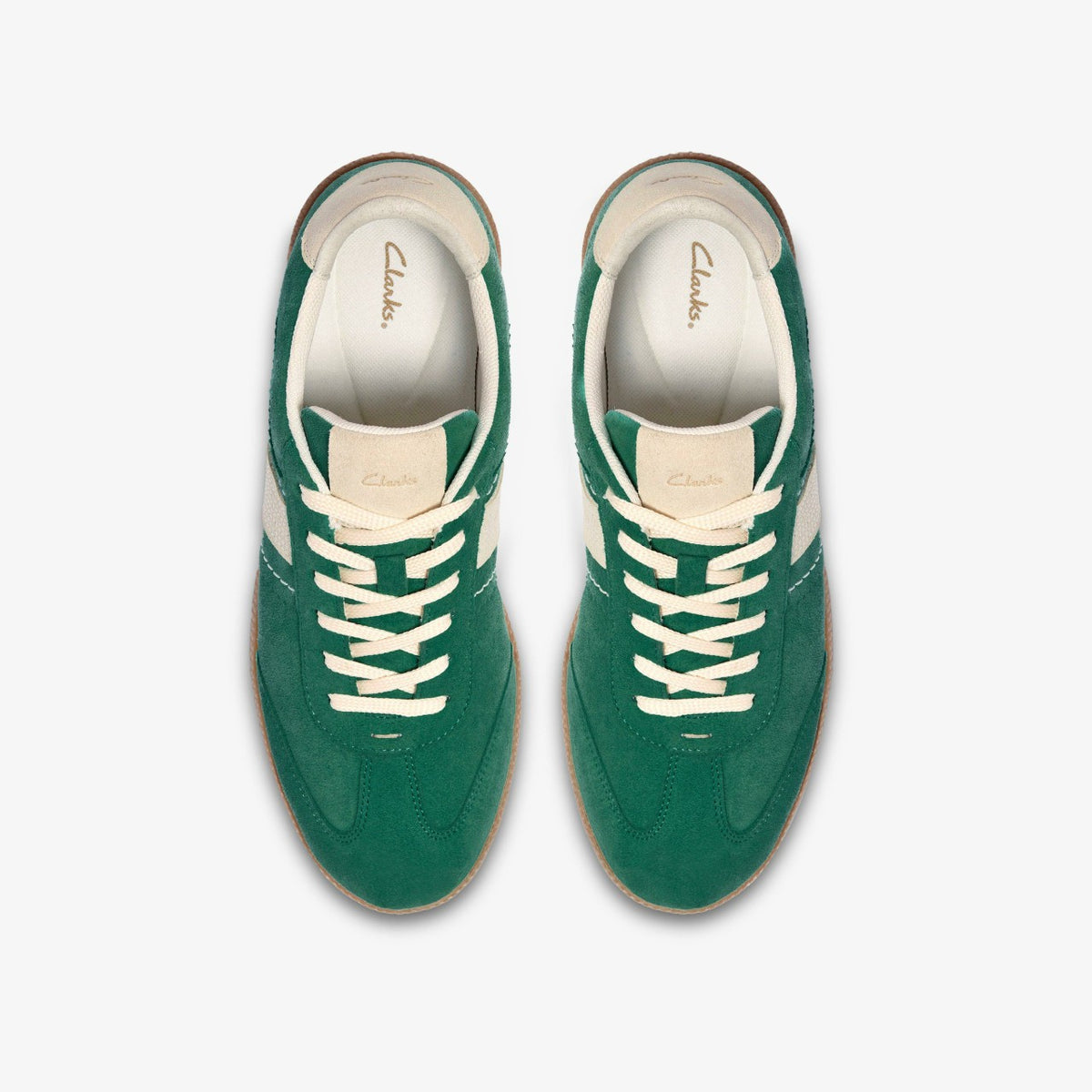 Clarks Stara Walk Dark Green Suede