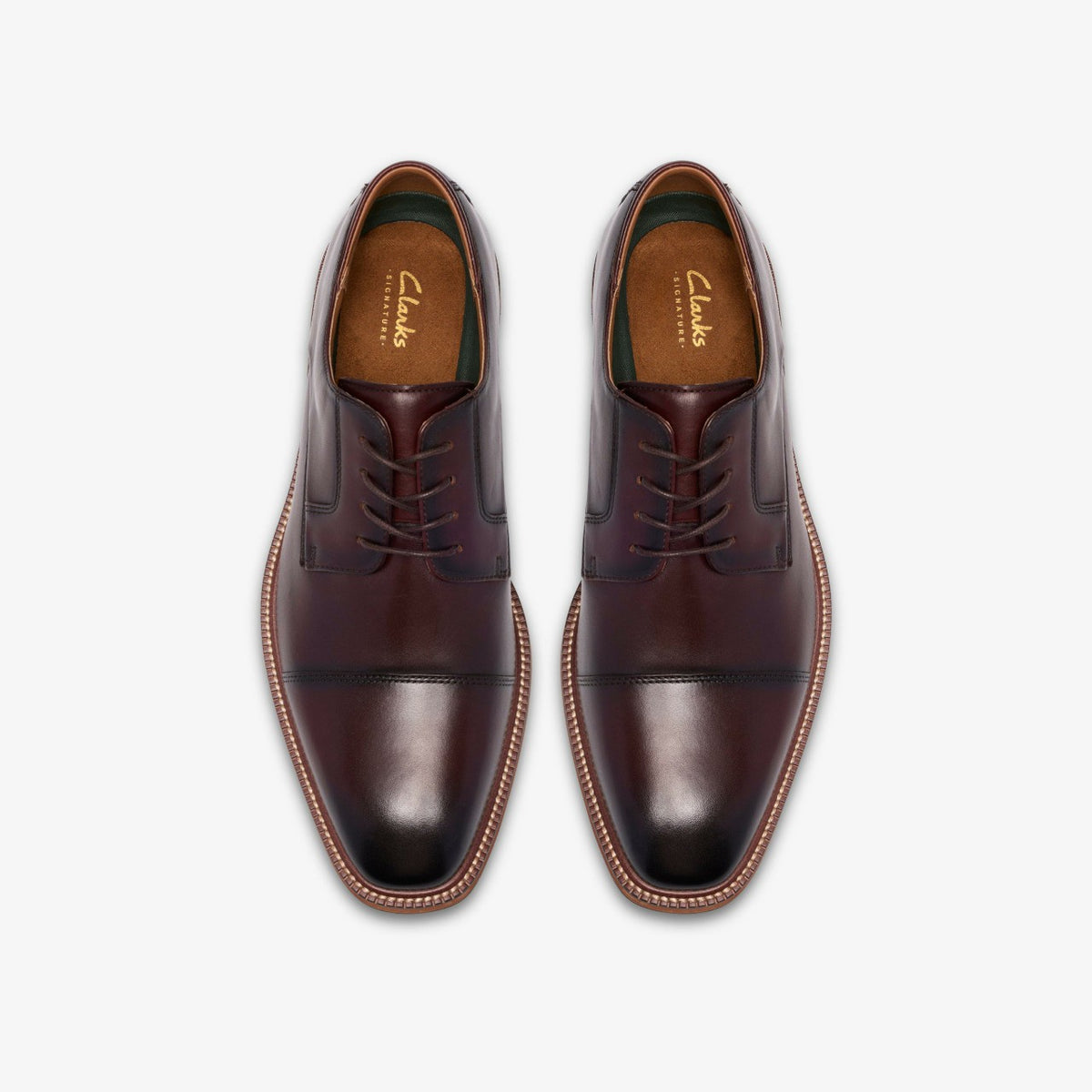 Clarks Craft Emile Brown Leather