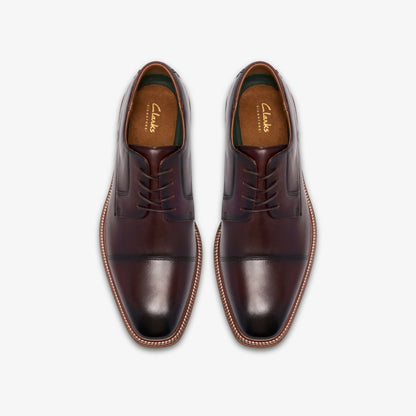 Clarks Craft Emile Brown Leather