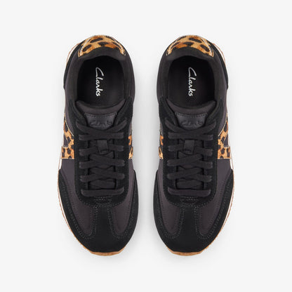 Clarks Calo Run Leopard Print Combination