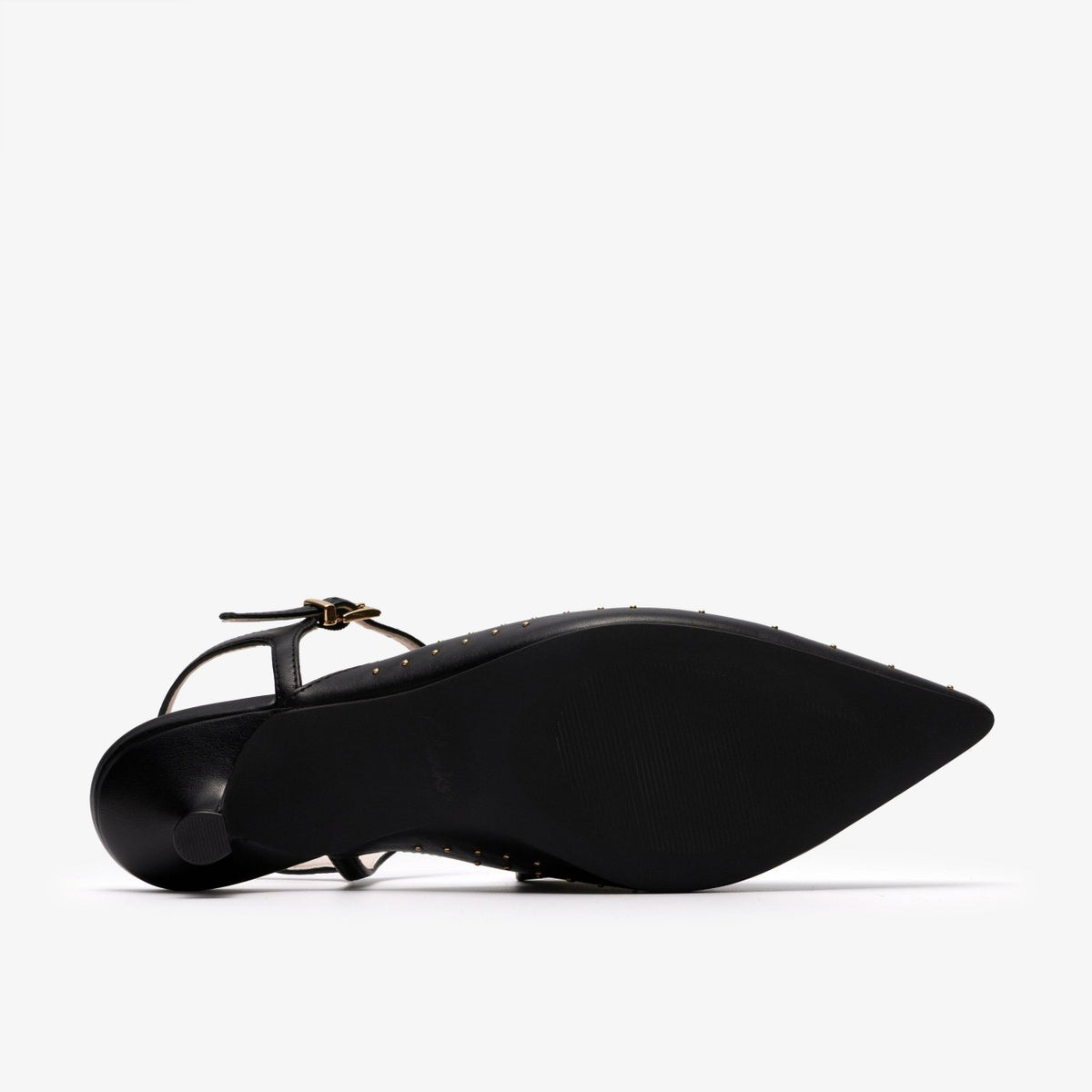 Clarks Pisa Stud Black Leather