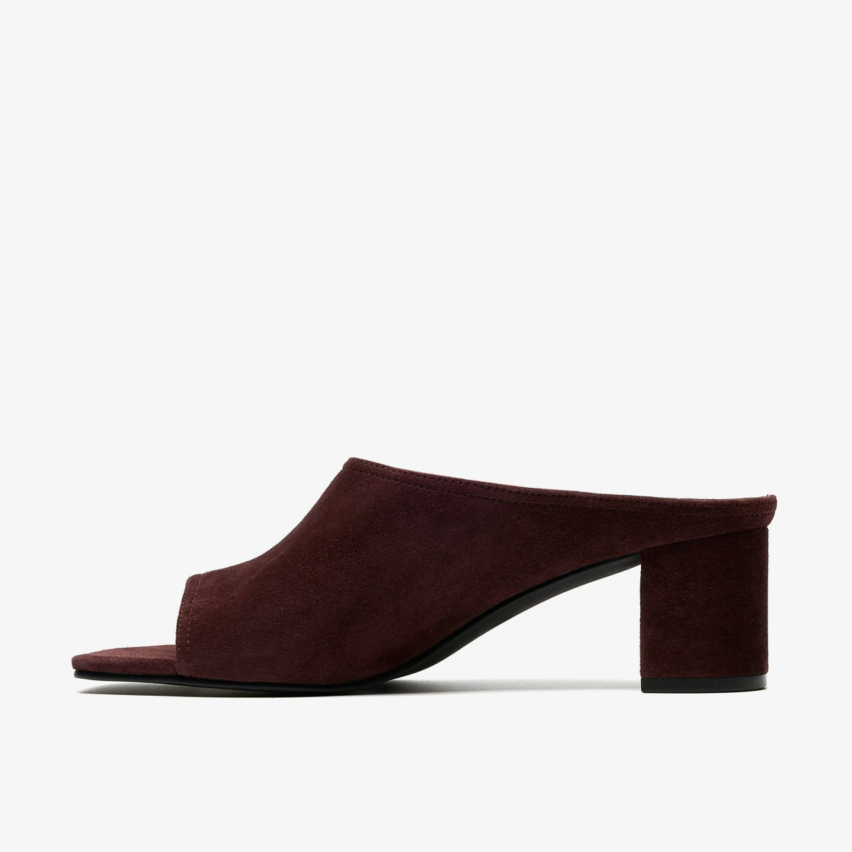 Clarks Siray Mule Dark Brown Suede