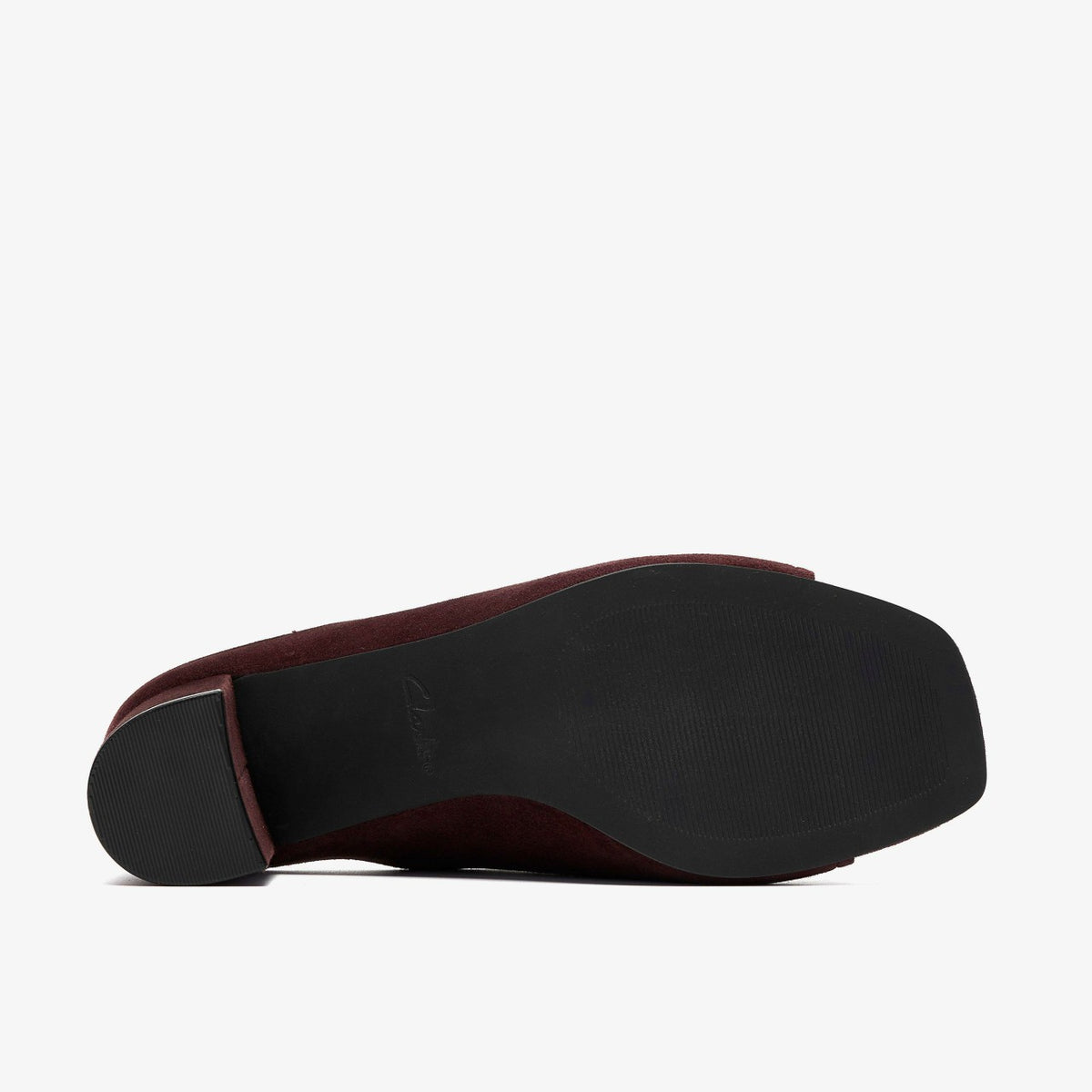 Clarks Siray Mule Dark Brown Suede