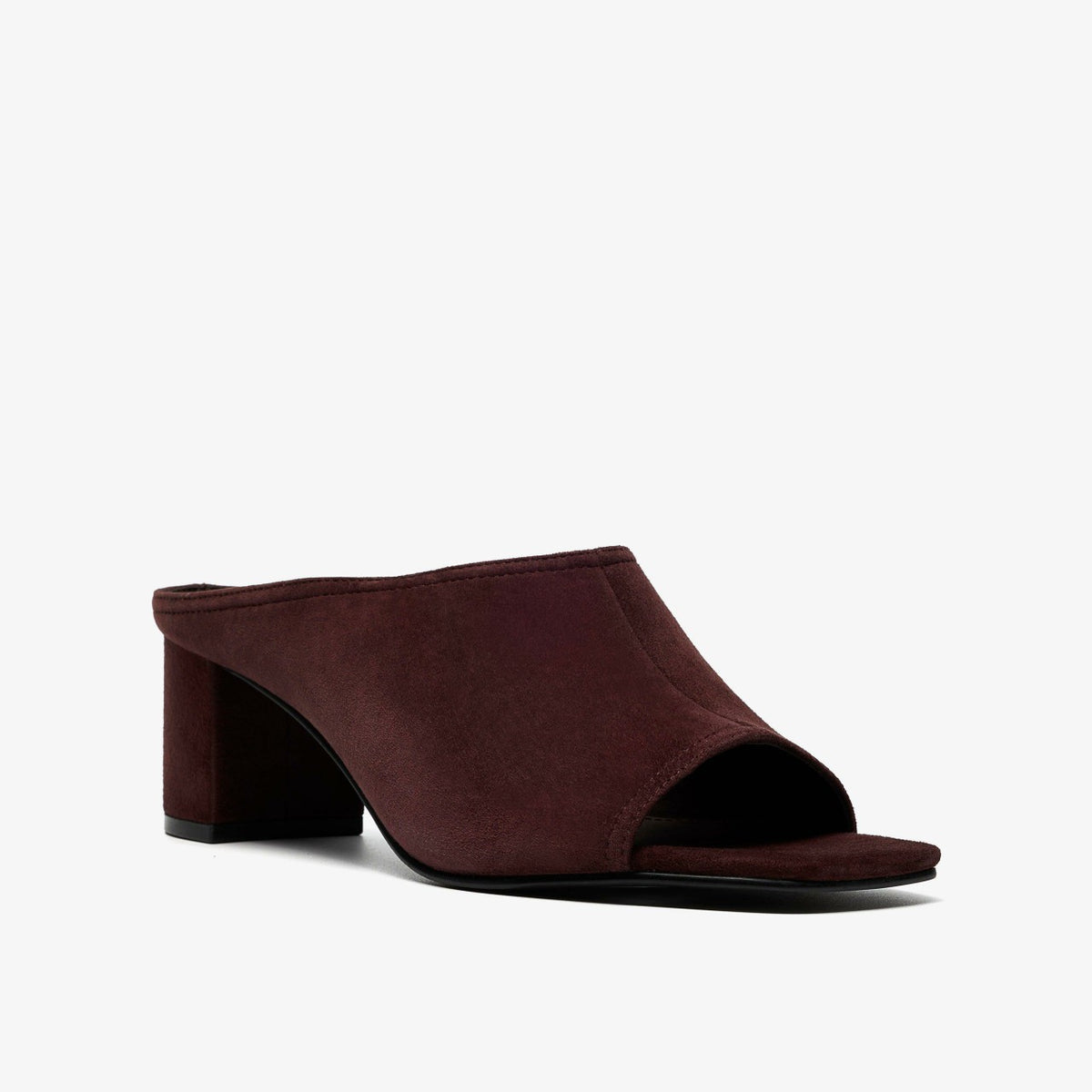 Clarks Siray Mule Dark Brown Suede