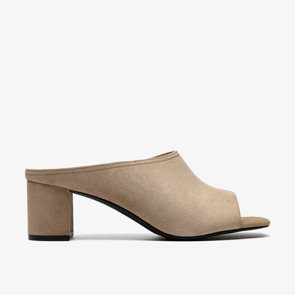 Clarks Siray Mule Mushroom Suede