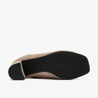 Clarks Siray Mule Mushroom Suede
