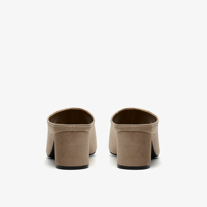 Clarks Siray Mule Mushroom Suede