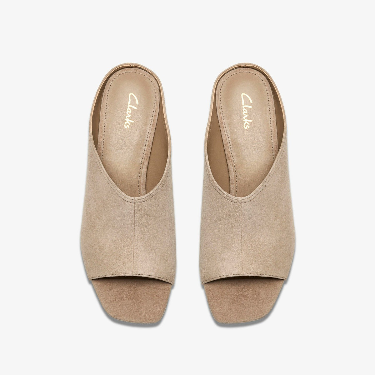 Clarks Siray Mule Mushroom Suede
