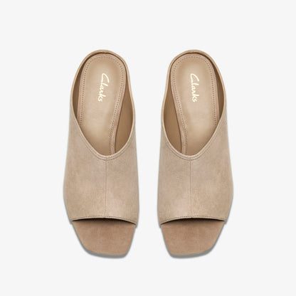 Clarks Siray Mule Mushroom Suede