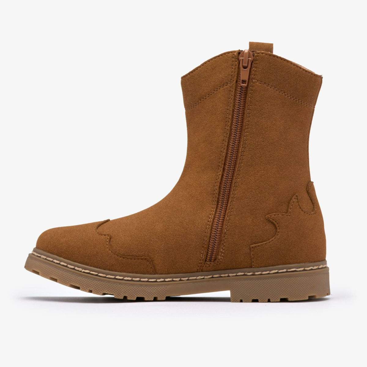 Clarks Adelaide Mid Kid Tan