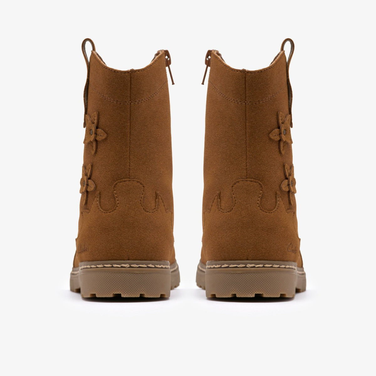 Clarks Adelaide Mid Kid Tan