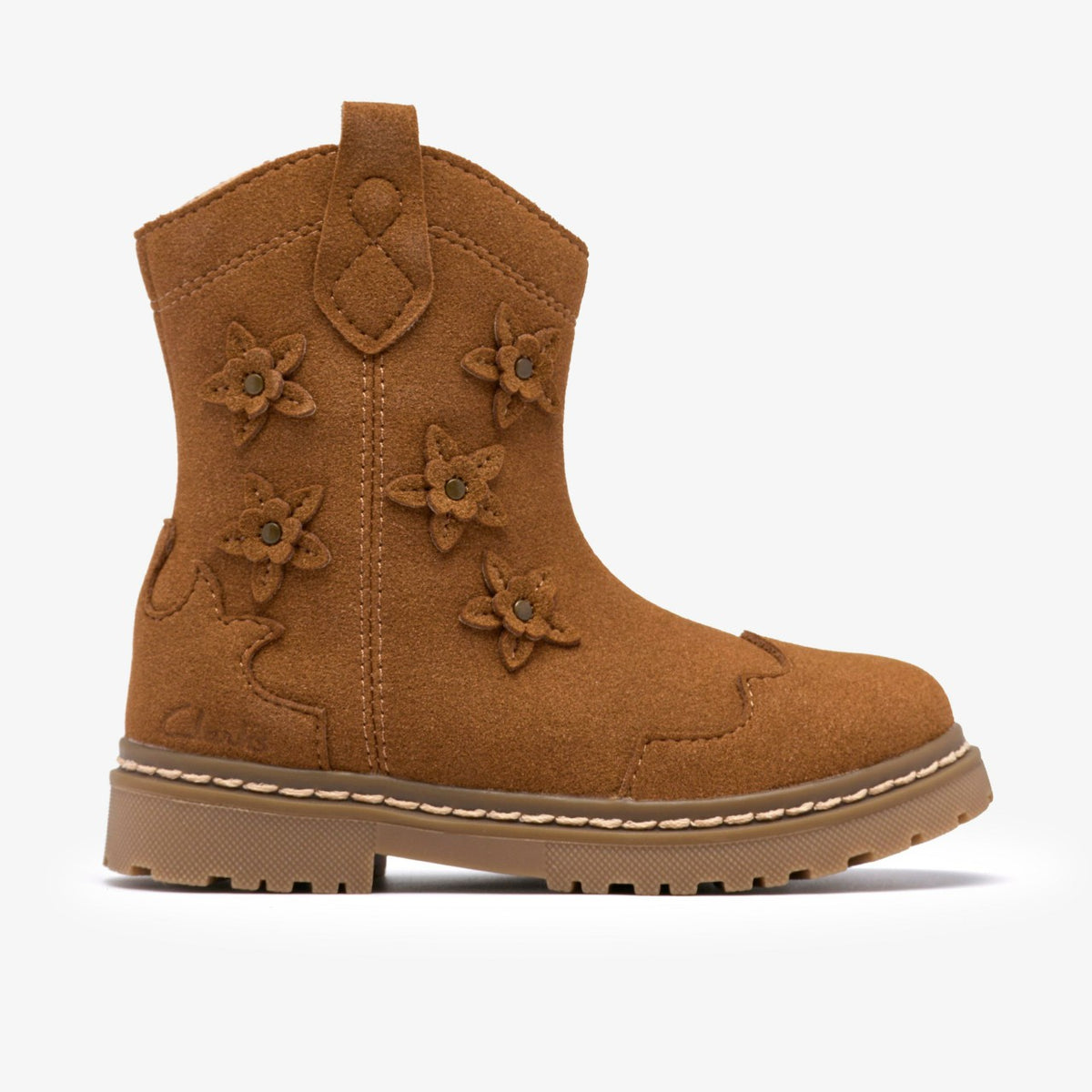Clarks Adelaide Mid Toddler Tan