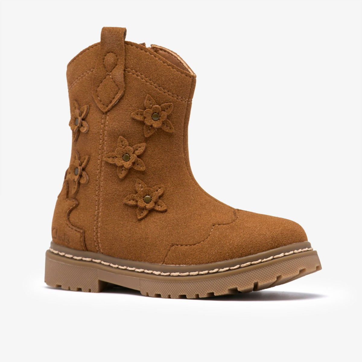 Clarks Adelaide Mid Toddler Tan